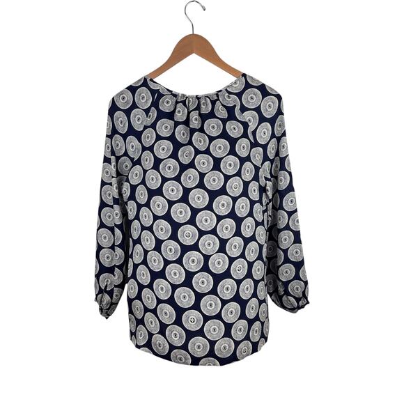 Tory Burch Silk Medallion Blouse - Picture 7 of 7